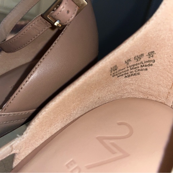 NATURALIZER 27 EDIT ABREE TAUPE HEELS 7W - Picture 5 of 11